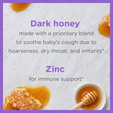 Zarbee's® Baby Cough Syrup + Immune Children's Cold and Cough Relief 3 mg - 3 mg / 3 mL Strength Syrup 2 oz. (1226844_EA) 1/EA