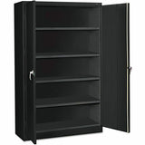 Tennsco Jumbo Storage Cabinet, 48" x 24" x 78", Black (TNNJ2478SUBK) Each