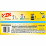 Glad ForceFlex Tall Kitchen Drawstring Trash Bags, 13 gal Capacity, 1.05 mil, 40/Box (CLO78361BX) 1 Box