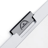 DURABLE DURACLIP Letter Report Cover, 8 1/2" x 11", 30 Sheets Capacity, 1 Fastener, Vinyl, Red, 25/Box (DBL220303) Box of 25