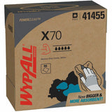 Wypall PowerClean X70 Medium Duty Cloths, Pop-Up Box, 8.34" x 16.80", 100/Box (KCC41455BX) Box of 100