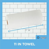 Sparkle Professional Series Paper Towel Roll by GP Pro, 2 Ply, 8.80" x 11", 70 Sheets/Roll, White, Paper, 1 Roll (GPC2717201) Each