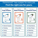 Hammermill Colors Recycled Copy Paper, Pink, Letter, 8 1/2" x 11", 24 lb Basis Weight (HAM104463) 1 Ream
