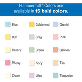 Hammermill Colors Recycled Copy Paper, Pink, Letter, 8 1/2" x 11", 24 lb Basis Weight (HAM104463) 1 Ream