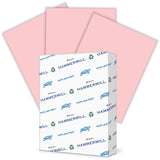 Hammermill Colors Recycled Copy Paper, Pink, Letter, 8 1/2" x 11", 24 lb Basis Weight (HAM104463) 1 Ream