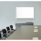 MasterVision White Series Dry Erase Board, 94.5" x 47.2" (BVCMVI210205) Each