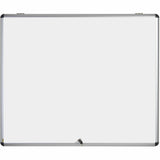 MasterVision Slim-Line Enclosed Dry Erase Board, 47 x 38, Aluminum Case (BVCVT380109150) Each
