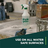 Simple Green Crystal Industrial Cleaner/Degreaser, 128 fl oz (4 quart) (SMP19128EA) Each