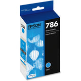 Epson DURABrite Ultra 786 Original Inkjet Ink Cartridge, Cyan (EPST786220S) Each