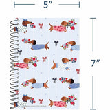 Roaring Spring Lifenotes Wirebound Notebook, 80 Sheets, 160 Pages, 5" x 7", White Paper (ROA12531) 1 Pack