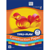 Tru-Ray Construction Paper, 12" x 9", Warm Assorted, 50/Pack (PAC102947) Pack of 50