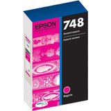 Epson DURABrite Pro 748 Original Standard Yield Inkjet Ink Cartridge, Magenta, 1500 Pages (EPST748320) Each