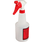 Spray Alert Spray Bottle, Leak Proof, 10.6" x 4.5" Width, White, 3/Pack (IMP5024SSPK) Pack of 3