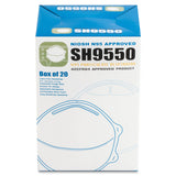 ProGuard Particulate Respirators, White, 20/Box (PGD7312B) Box of 20