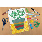 Prang be-be Jumbo Markers, Washable, Assorted Ink, 6/Set (DIX73106) Set of 6
