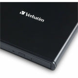 Verbatim External Slimline CD/DVD Writer, 8X DVD Write Speed/24X CD Write Speed (VER98938) Each