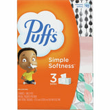 Puffs Basic Facial Tissues, 2 Ply, AssortedBox, 180/Box, 8/Carton (PGC87615CT) Case of 8