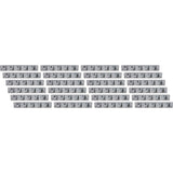 Genuine Joe Cleaning Tool Wall Organizer Rack, 5 x Broom, 3.75" x 16.50" x 2.75", Gray, 24/Carton (GJO12504CT) Case of 24