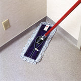 Rubbermaid Commercial Looped Fringe Finish Mop, 5" x 18", Absorbent, Looped Ends, Rayon, Synthetic, White, 6/Carton (RCPE05200WHCT) Case of 6