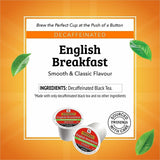 Twinings of London Decaf English Breakfast Black Tea K-Cup, Decaffeinated, 24/Box (TWG08757) Box of 24