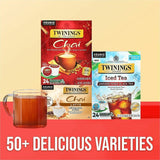 Twinings of London Chai Flavoured Black Tea K-Cup, 24/Box (TWG09954) Box of 24