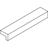 HON Contemporary Pull Set of 2, 4.75" x 0.75" x 0.69", Metal, Silver, 2/Pack (BSXBLPCONTEMP) Pack of 2