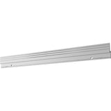 Deflecto Mounting Bar for Storage Box, Organizer Canister, Aluminum, 40 lb Load Capacity (DEF22773CR) Each