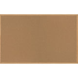 Bi-office Oak Frame Cork Bulletin Board, 48" Board Height x 72" Board Width (BVCSF352001239) Each