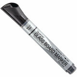 Quartet Premium Glass Board Dry Erase Marker, Broad Bullet Tip, Black, Dozen (QRT79553) Box of 12