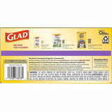 Glad ForceFlex Tall Kitchen Drawstring Trash Bags, Gain Lavender with Febreze Freshness, 13 gal Capacity, 0.78 mil, 80/Box (CLO78902BX) 1 Box