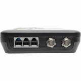 Tripp Lite series Protect It! TLP128TTUSBB 12-Outlet Surge Suppressor/Protector, 12 x NEMA 5-15R, 2 x USB, 1800 VA, 4320 J, 120 V AC Input, Phone/Fax/Modem/DSL, Coaxial Cable Line, 8 ft (TRPTLP128TTUSBB) Each
