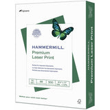 Hammermill Premium Laser Print Paper, White, 98 Brightness, Letter, 8 1/2" x 11", 500 Sheets per Ream, 8 Reams/Carton (HAM104646CT) Case of 4000