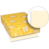 Exact Vellum Bristol Paper, Ivory, Letter, 8 1/2" x 11", 67 lb Basis Weigh (WAU82361) 1 Pack