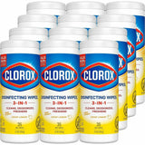 Clorox Disinfecting Cleaning Wipes, Crisp Lemon Scent, 35/Tub, 12/Carton, 70 Carton/Pallet (CLO01594PL) 1 Pallet