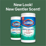 Clorox Disinfecting Wipes, Fresh Scent, 75/Tub, 6/Carton, 80 Carton/Pallet (CLO01656PL) 1 Pallet