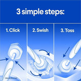 Clorox Toilet Wand Disposable Toilet Cleaning System, 6 Packs/Carton, 36/Pallet (CLO03191PL) 216 Packs