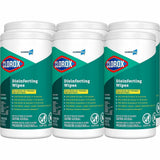 CloroxPro™ Disinfecting Wipes, Fresh Scent, 75/Tub, 24 Tubs/Bundle (CLO15949BD) 240 Tubs