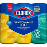 Clorox Disinfecting Cleaning Wipes Value Pack, 35/Tub, 3/Pack, 5 Pack/Carton 45 Carton/Pallet (CLO30112PL) 1 Pallet