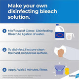 CloroxPro™ Germicidal Bleach Concentrate, 121 fl oz, 3/Carton, 56 Carton/Pallet (CLO30966PL) 168 Bottles