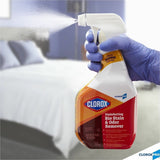 CloroxPro™ Disinfecting Bio Stain & Odor Remover Spray, 32 fl oz, 9/Carton, 24 Cartons/Bundle (CLO31903BD) 216 Bottles