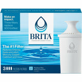 Brita Replacement Water Filter for Pitchers, 3/Pack, 42/Bundle, 2/Pallet (CLO35503PL) 1 Pallet
