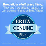 Brita Replacement Water Filter for Pitchers, 3/Pack, 42/Bundle, 2/Pallet (CLO35503PL) 1 Pallet