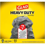 Glad ForceFlex Heavy-Duty 30 Gallon Large Drawstring Trash Bags, 50/Box, 3 Box/Carton, 52 Carton/Pallet (CLO78997PL) 156 Boxes