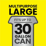 Glad ForceFlex Heavy-Duty 30 Gallon Large Drawstring Trash Bags, 50/Box, 3 Box/Carton, 52 Carton/Pallet (CLO78997PL) 156 Boxes