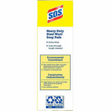 CloroxPro™ S.O.S Steel Wool Soap Pads, 4" x 5", Blue, 15/Box, 12/Carton, 40 Carton/Pallet (CLO88320PL) 1 Pallet