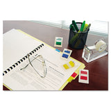 Universal® Page Flags, Red, 50 Flags/Dispenser, 2 Dispensers/Pack (UNV99001) Pack of 2