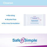 Safe n Simple™ Adhesive Remover Wipe 50 per Pack (704616_PK) 50/PK