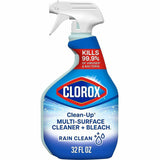 Clorox Clean-Up Multi-Surface Cleaner with Bleach, Spray, 32 fl oz, Rain Clean Scent (CLO30197) Each
