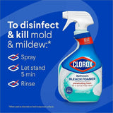 Clorox Disinfecting Bathroom Foamer with Bleach, 30 fl oz (0.9 quart), Ocean Mist Scent (CLO30614EA) Each