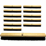 Genuine Joe Hardwood Block Broomhead, 2.75" Tampico Fiber Bristle, 24" Overall Length (GJO99655) Each